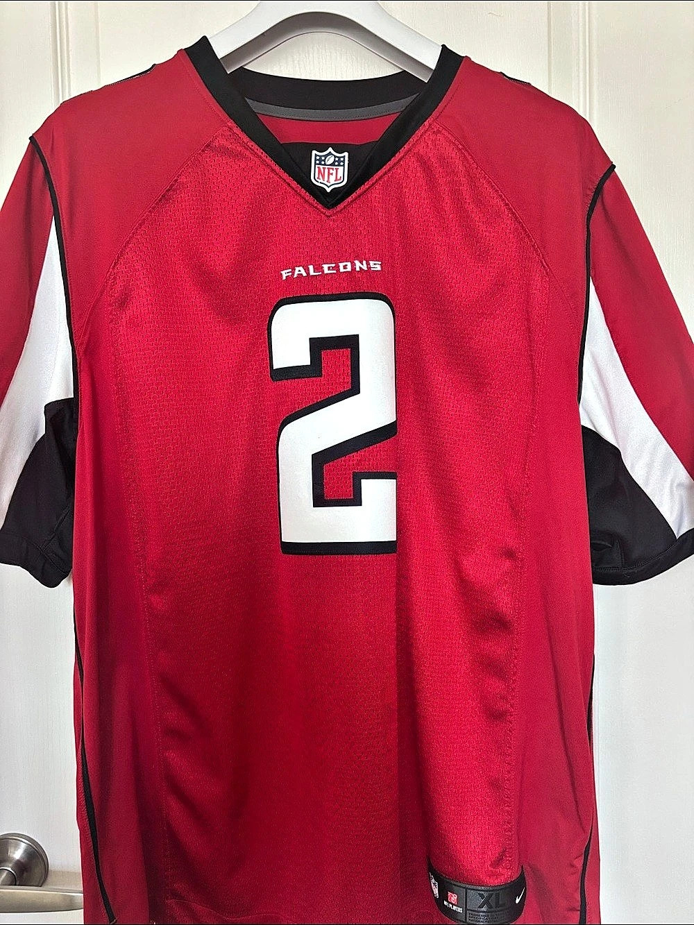 Nike Atlanta Falcons Matt Ryan #2 Nike On-Field Game Jersey Red & Black XL